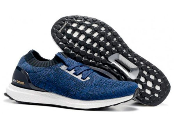 Adidas Ultra Boost синие с черным (40-45)
