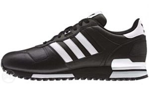 Adidas zx 700 leather black мужские (40-46)