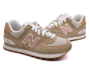 NEW BALANCE 574 замша сетка бежевые (36-40)