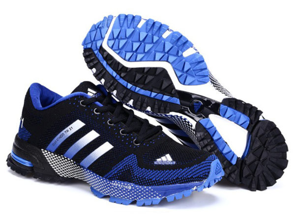 Adidas Marathon tr21 черно-синие (39-43)