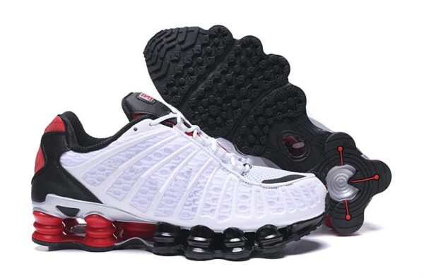 Nike Shox TL белые с черным и красным (40-44)
